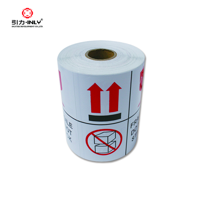 Glossy Art Paper Waterproof Drop Shipping Sticker/Care Label